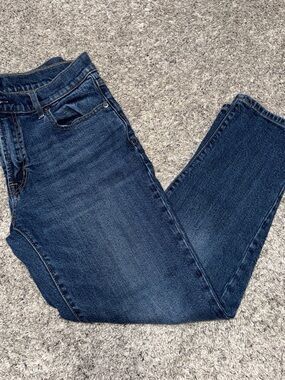 GAP Women's Dark Blue Straight Leg Jeans